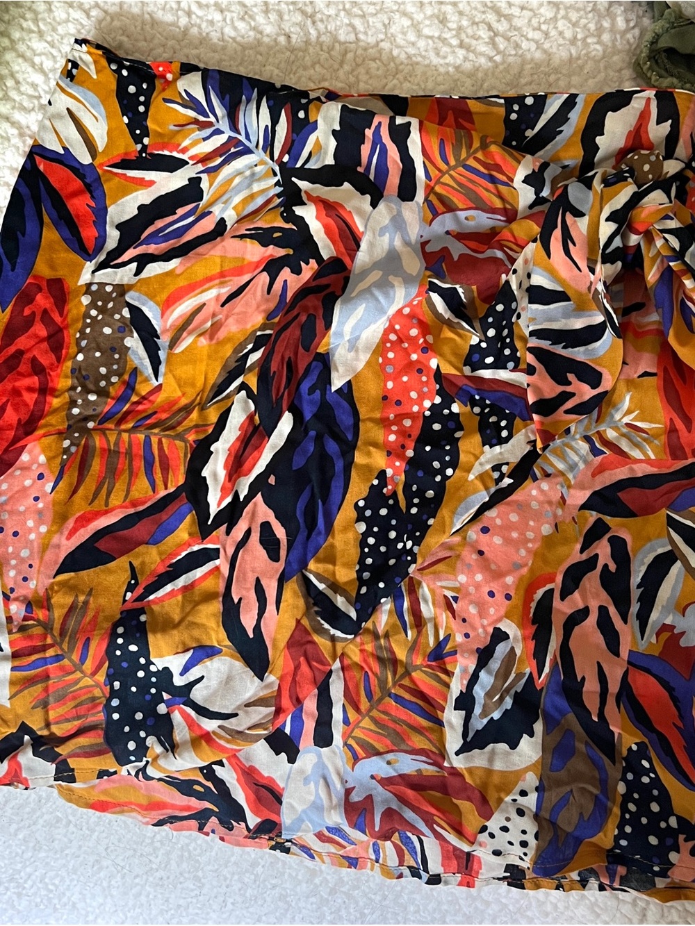 Oysho Printed Mini Skirt